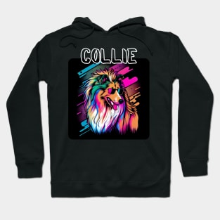 Graffiti Style - Cool Collie 2 Hoodie